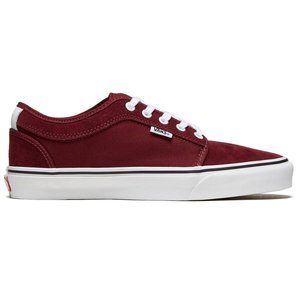 [New] Vans Chukka Low Port Burgundy Red Suede Waffle Tread Sneaker